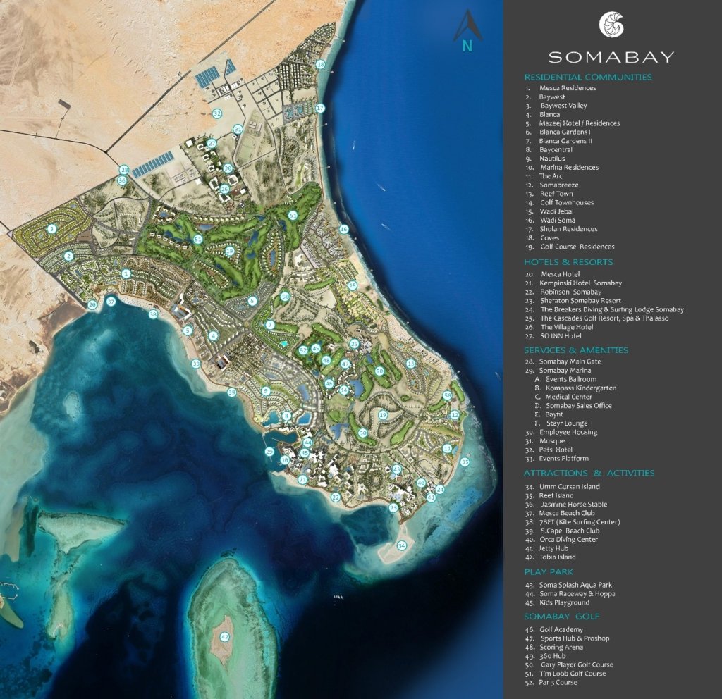 Golf Town-Marina Edition Somabay