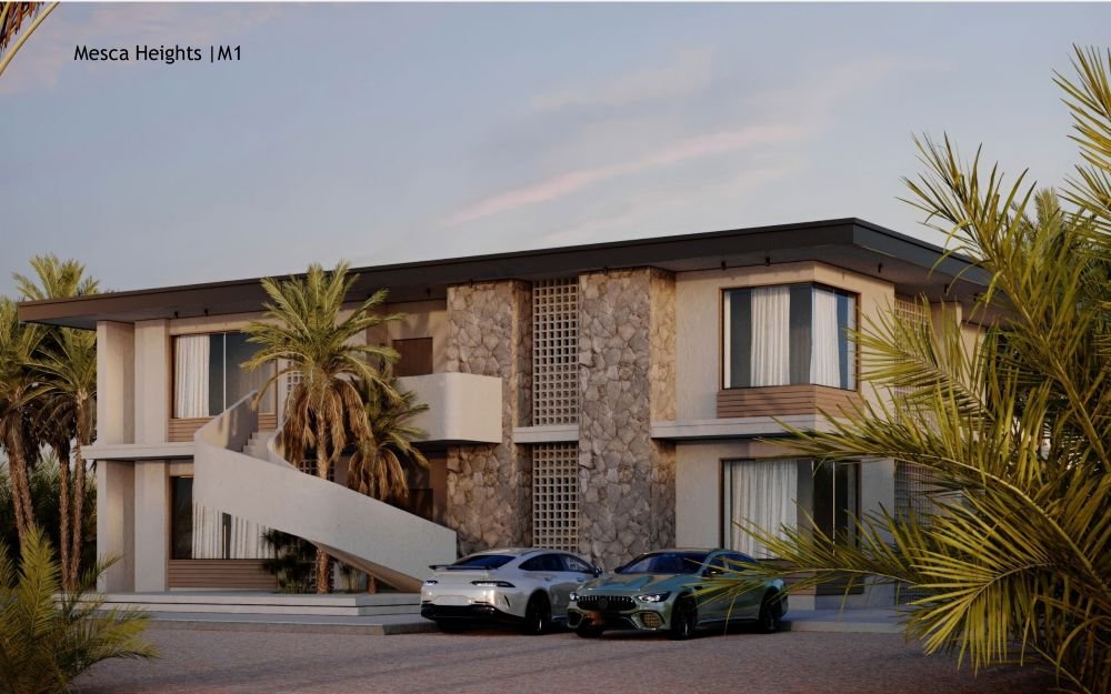 Mesca Heights Soma Bay elevated beachfront location with panoramic Red Sea views
