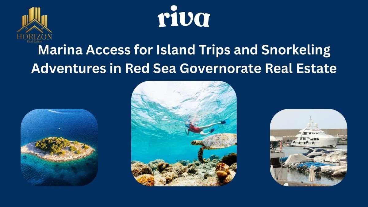 Marina Access for Island Trips and Snorkeling Adventures in Red Sea Governorate Real Estate