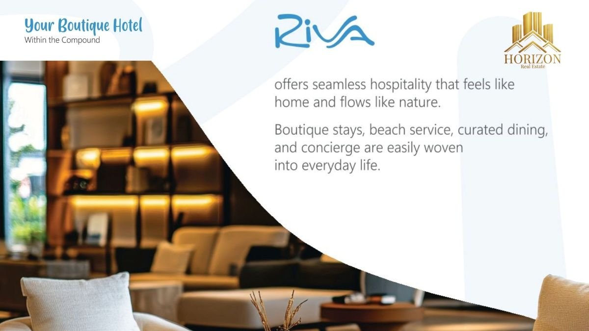 Your Boutique Hotel Within the Compound: Seamless Hospitality in Riva Beachfront