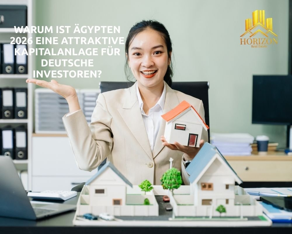 Illustration: Kapitalanlage Ägypten 2026 – Hohe Nettorendite, steigende Touristenzahlen, steuerliche Vorteile. Eine vielversprechende Chance für deutsche Investoren am Roten Meer.