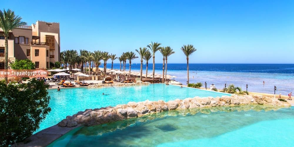 Red Sea coastline near Makadina Hurghada