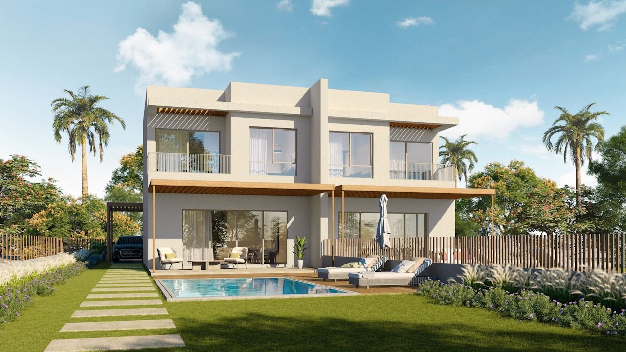 Modern twinhouses at Makadina Hurghada