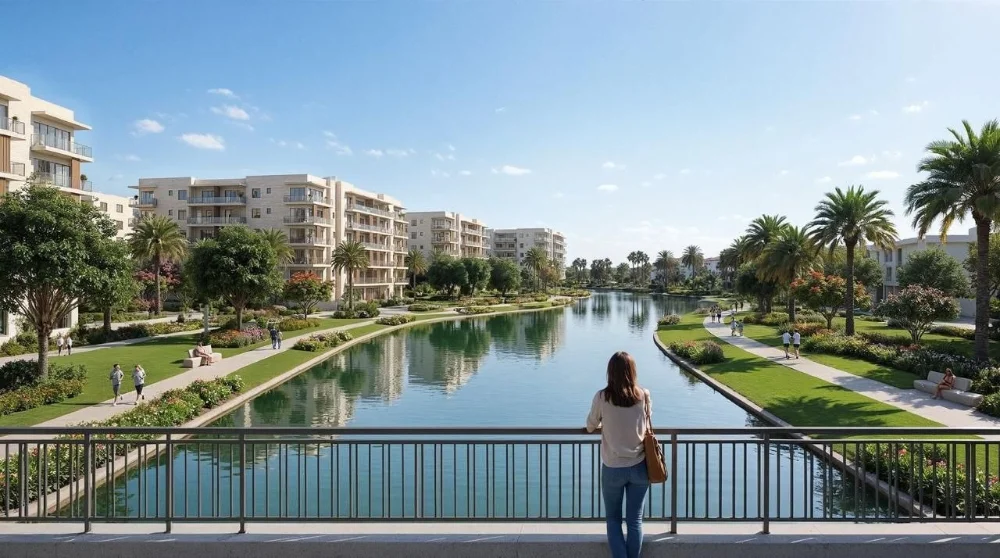 Townhouse and standalone villa units at Village de la Capitale Palm Hills New Administrative Capital